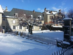 Enclos du Puy Mary en hiver